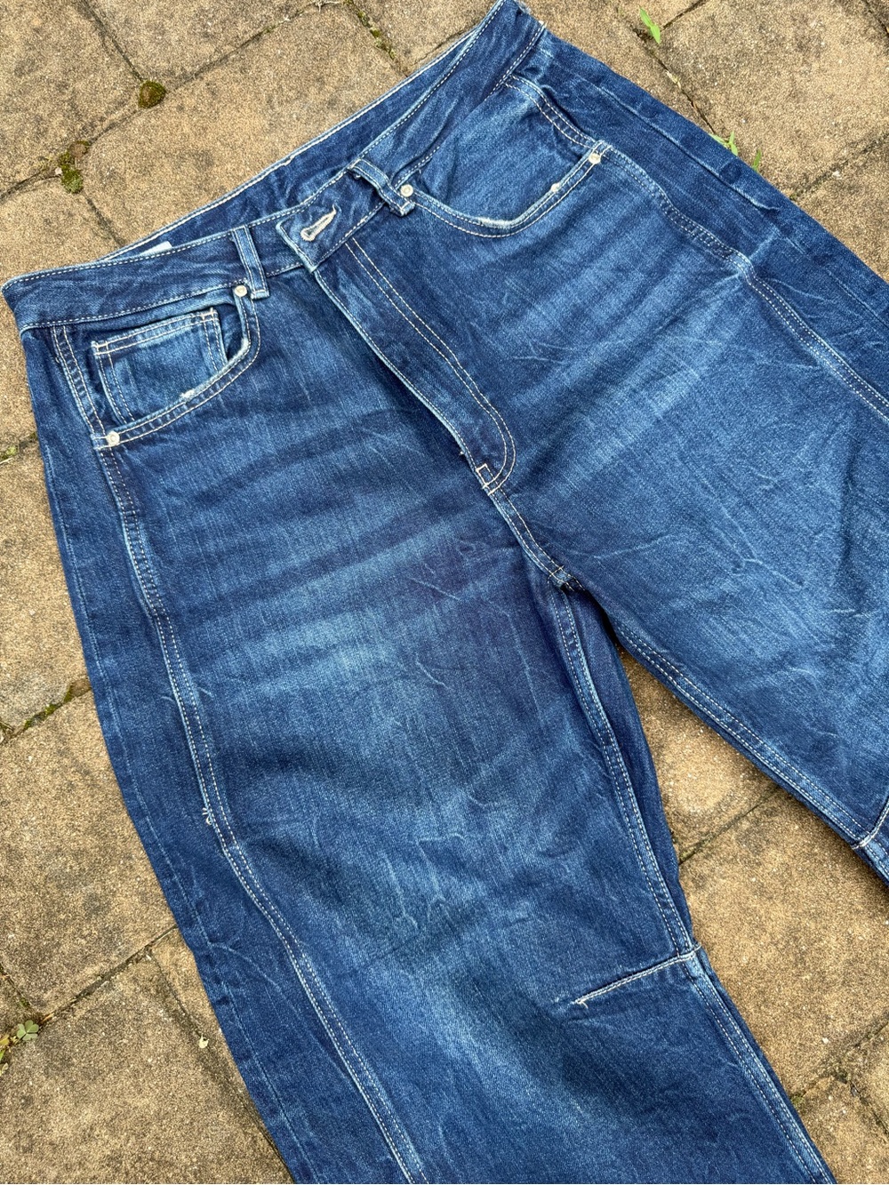 NWOT Zara Barrel Jeans sz 10 - Picture 7 of 7